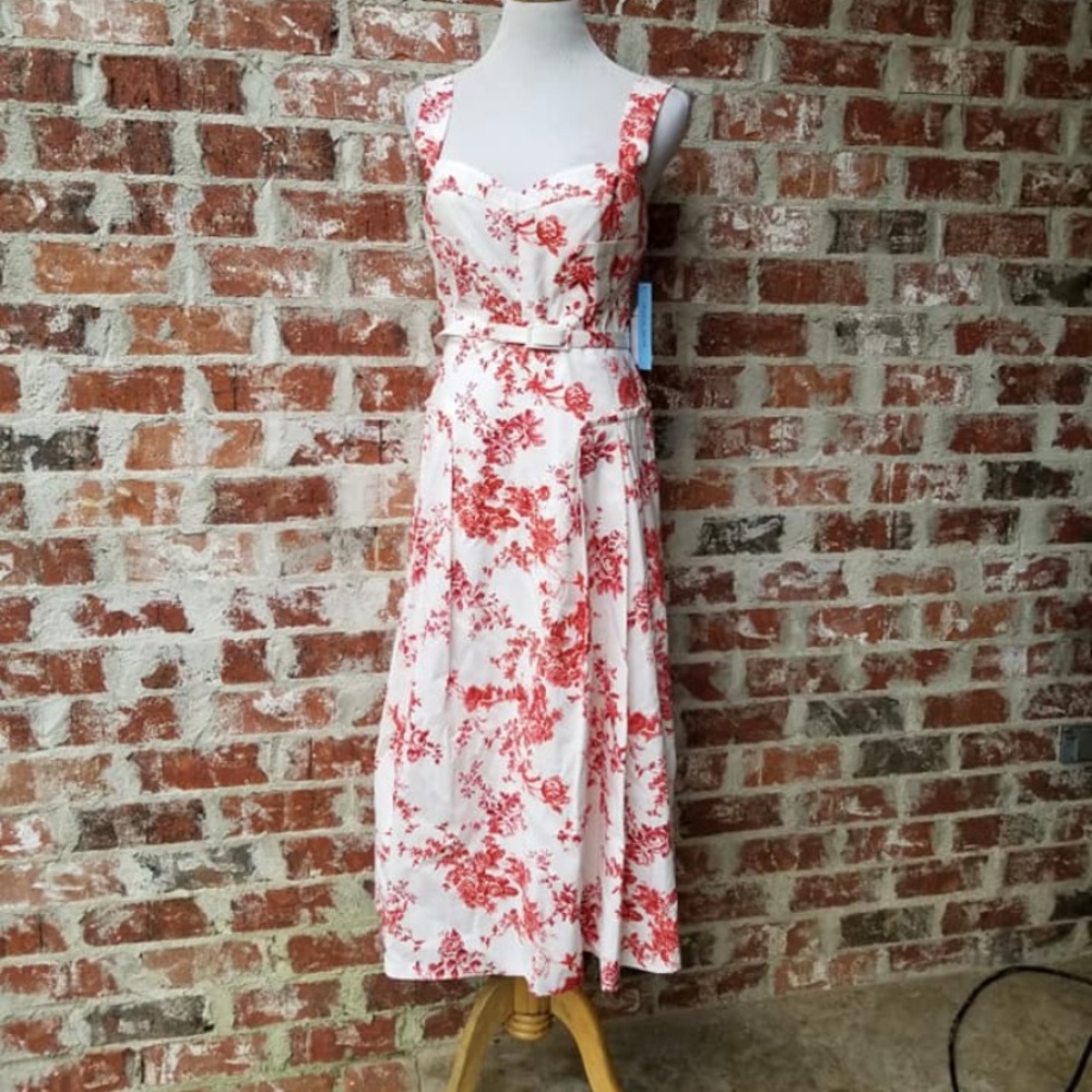 Floral Summer Party Dress